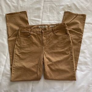 Jones New York Jeans Sutton Straight Womens Brown Size 12